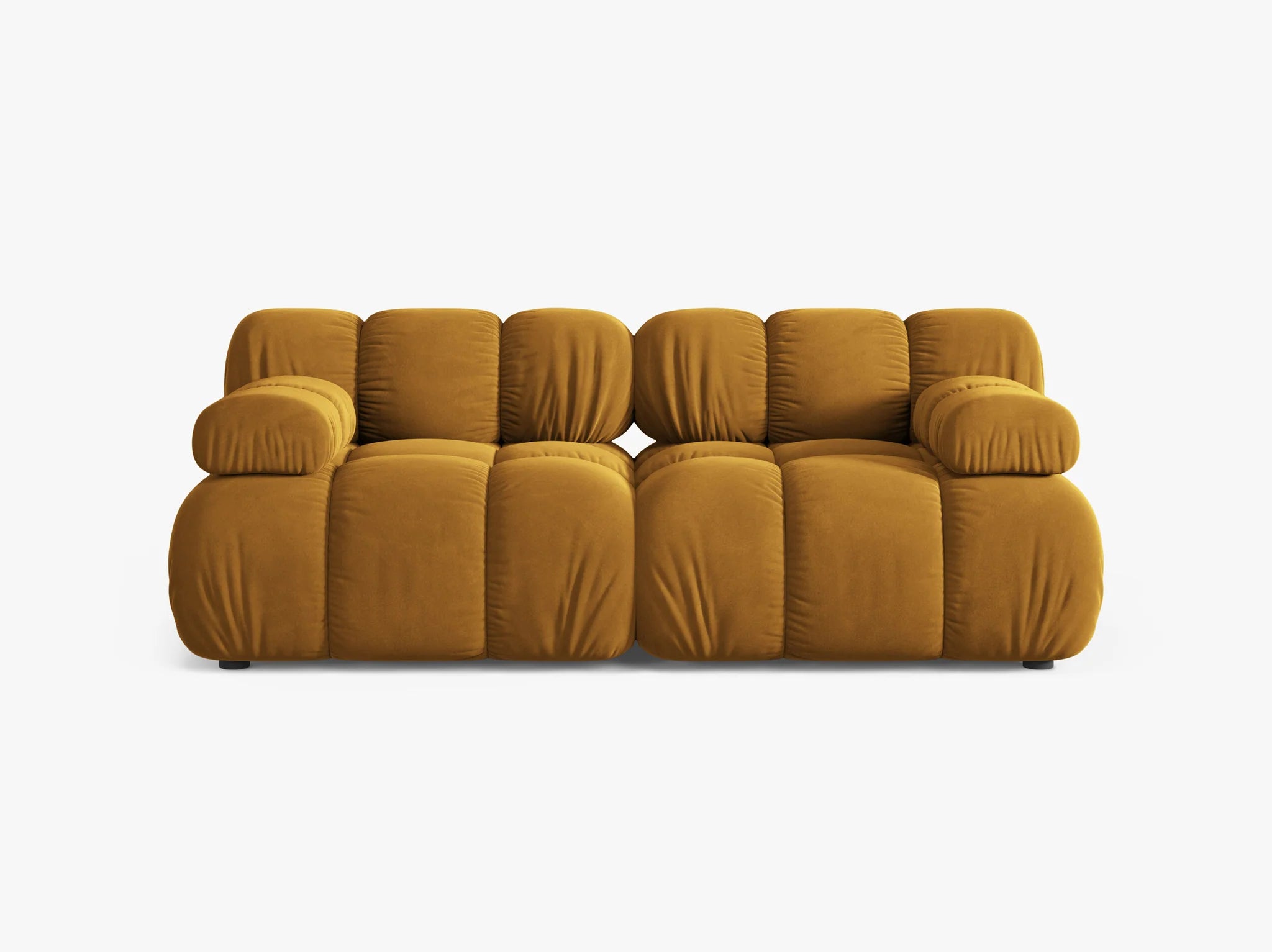 Selene 2-Sitzer Sofa in Samt, 188 cm Breite - Modulsofa-6