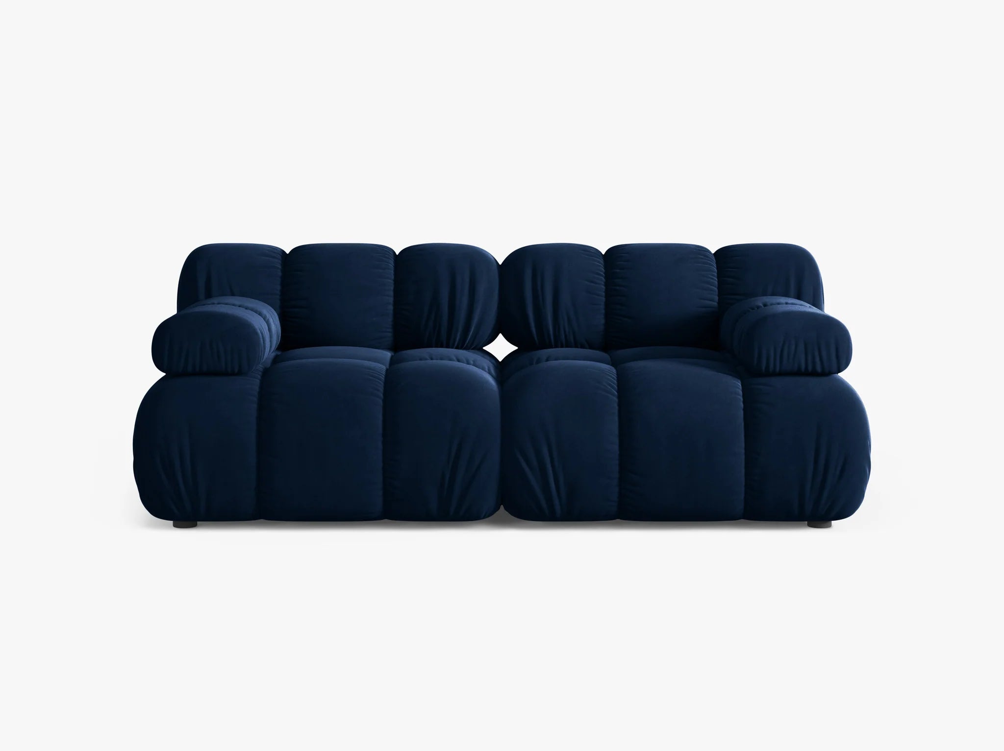 Selene 2-Sitzer Sofa in Samt, 188 cm Breite - Modulsofa-8