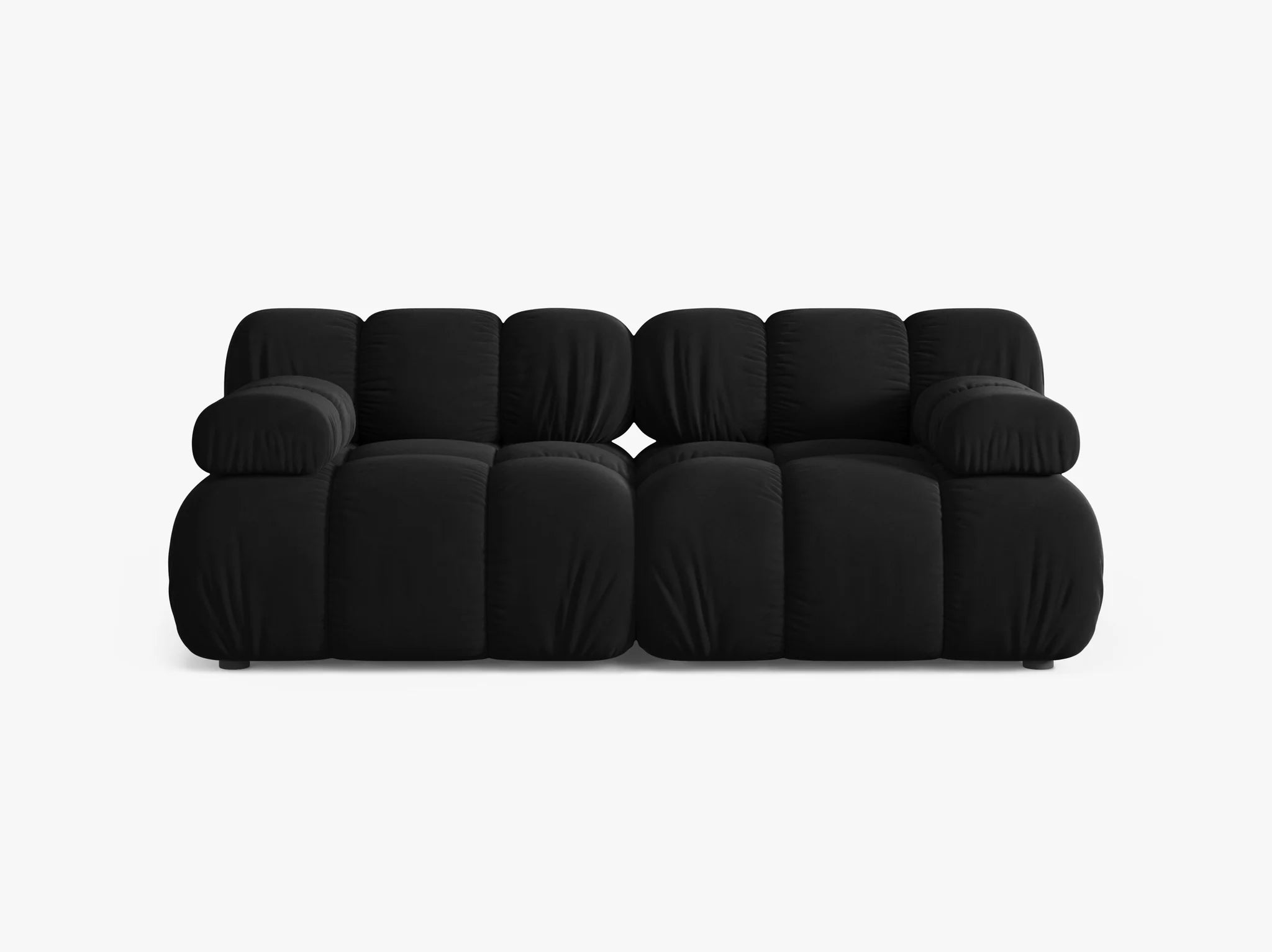 Selene 2-Sitzer Sofa in Samt, 188 cm Breite - Modulsofa-9