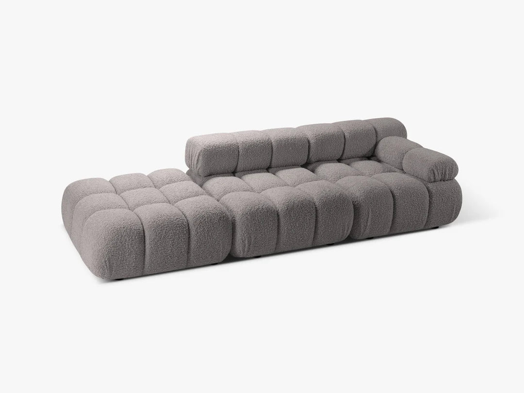 Selene 4-Sitzer Sofa (rechts) in Bouclé, 282 cm Breite - Modulsofa-6