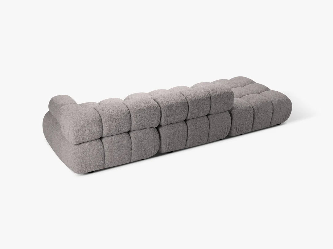 Selene 4-Sitzer Sofa (rechts) in Bouclé, 282 cm Breite - Modulsofa-7