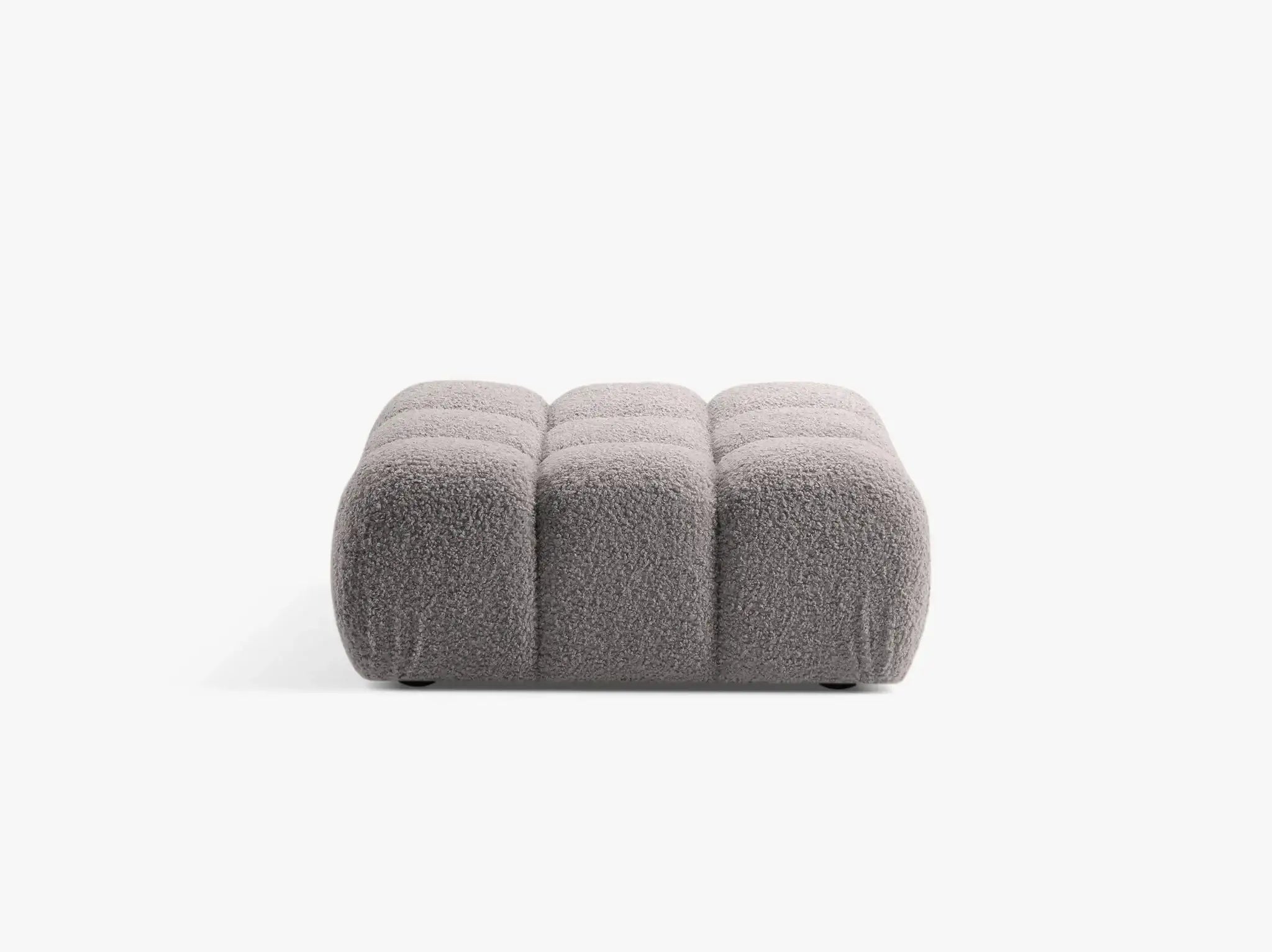 Selene Hocker in Bouclé, 94 cm Breite - Modulsofa-2
