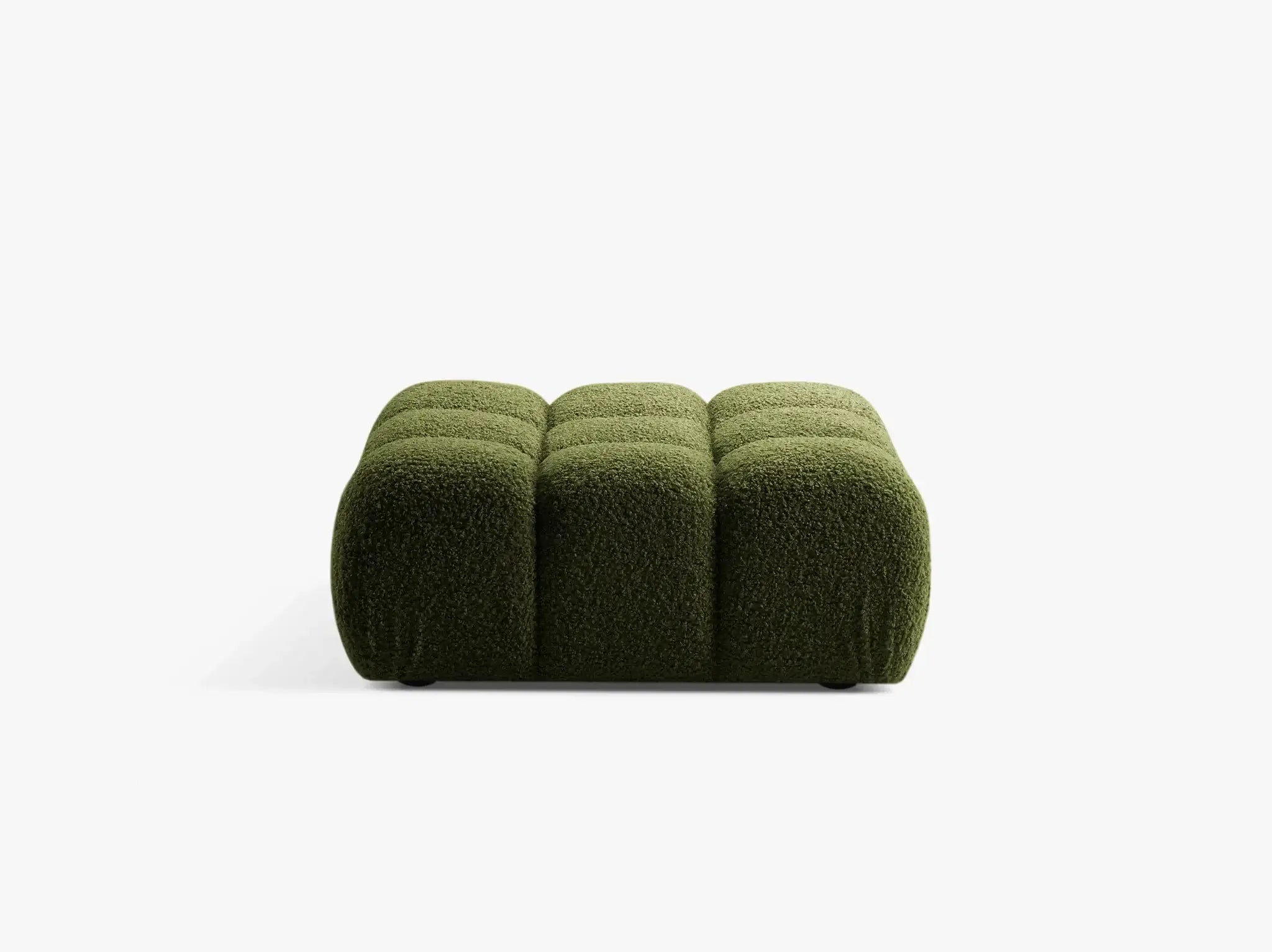 Selene Hocker in Bouclé, 94 cm Breite - Modulsofa-4