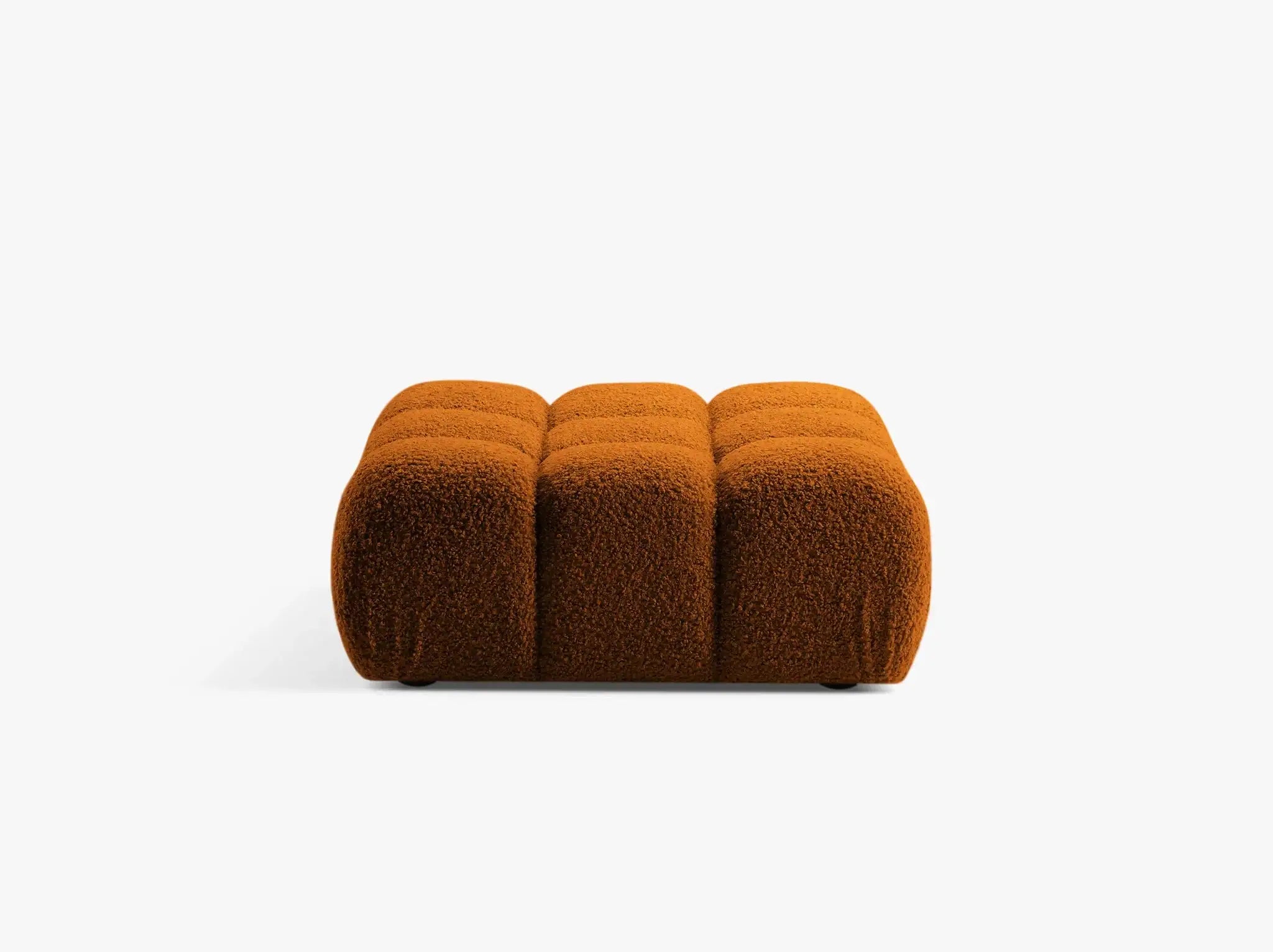 Selene Hocker in Bouclé, 94 cm Breite - Modulsofa-5