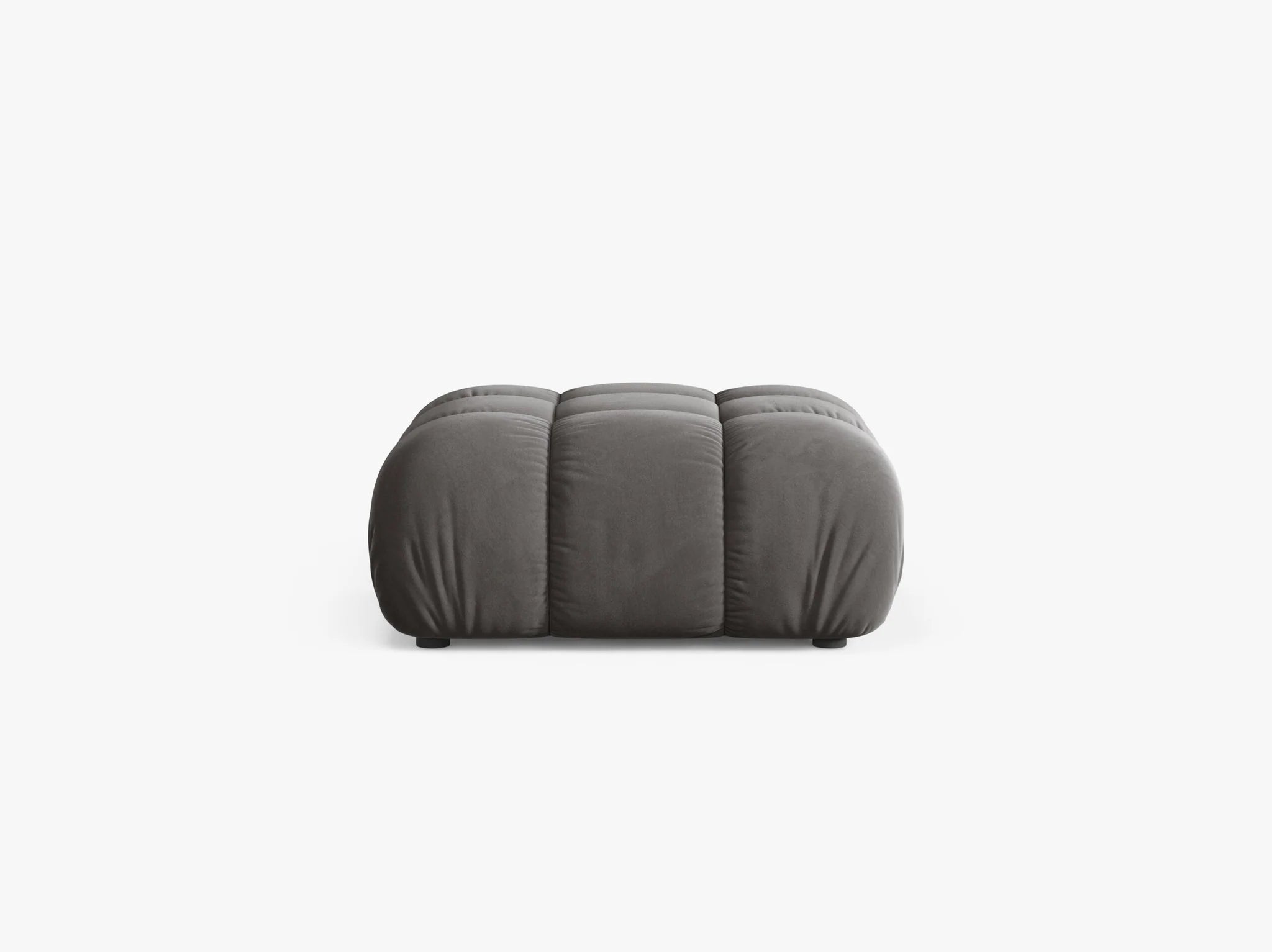 Selene Hocker in Samt, 94 cm Breite - Modulsofa-2