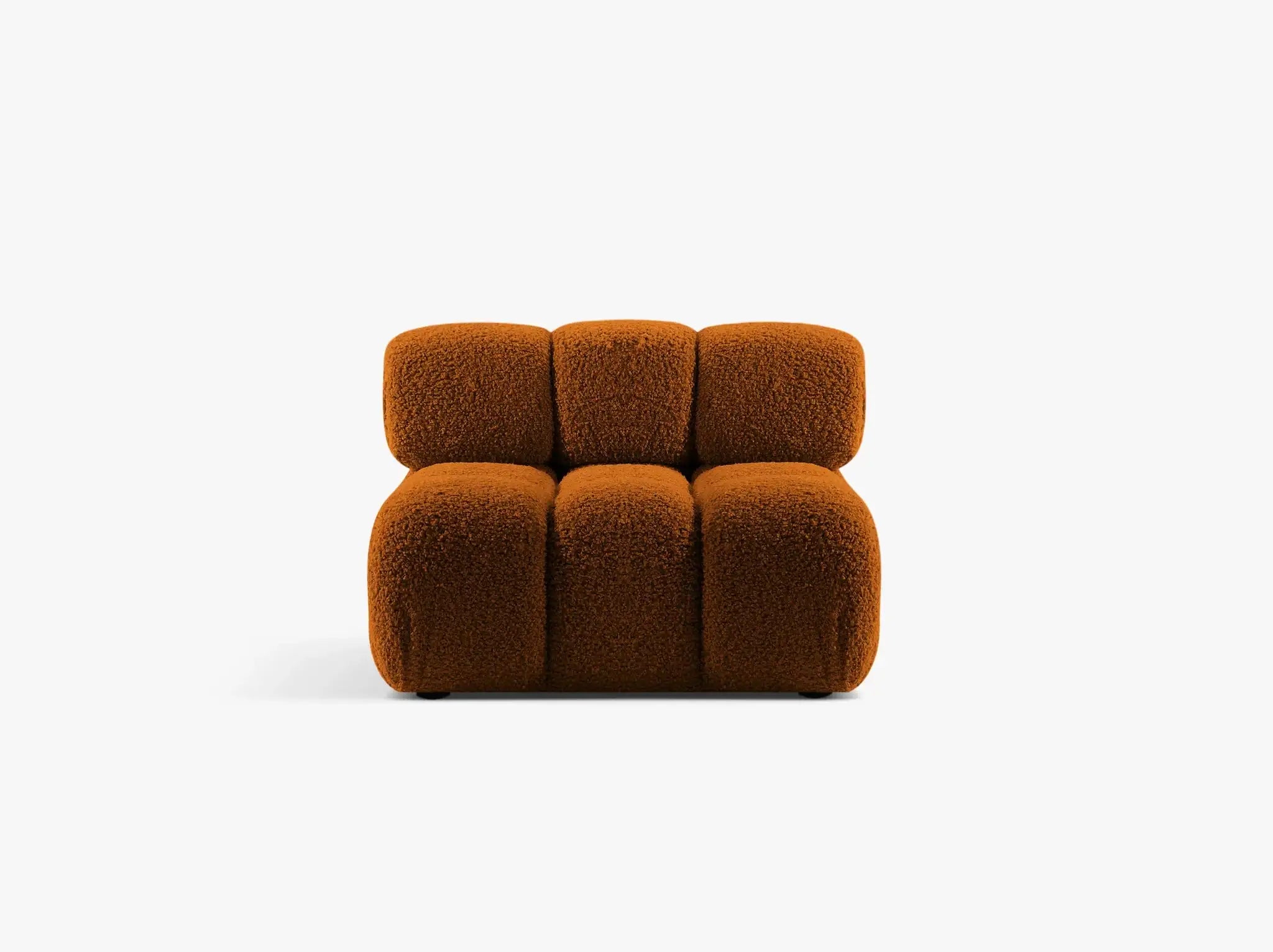 Selene Mittelmodul in Bouclé, 94 cm Breite - Modulsofa-8