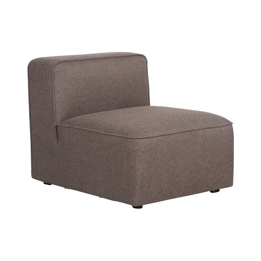 Benne Mittelmodul in Braun, 68 cm Breite | PolsterOase