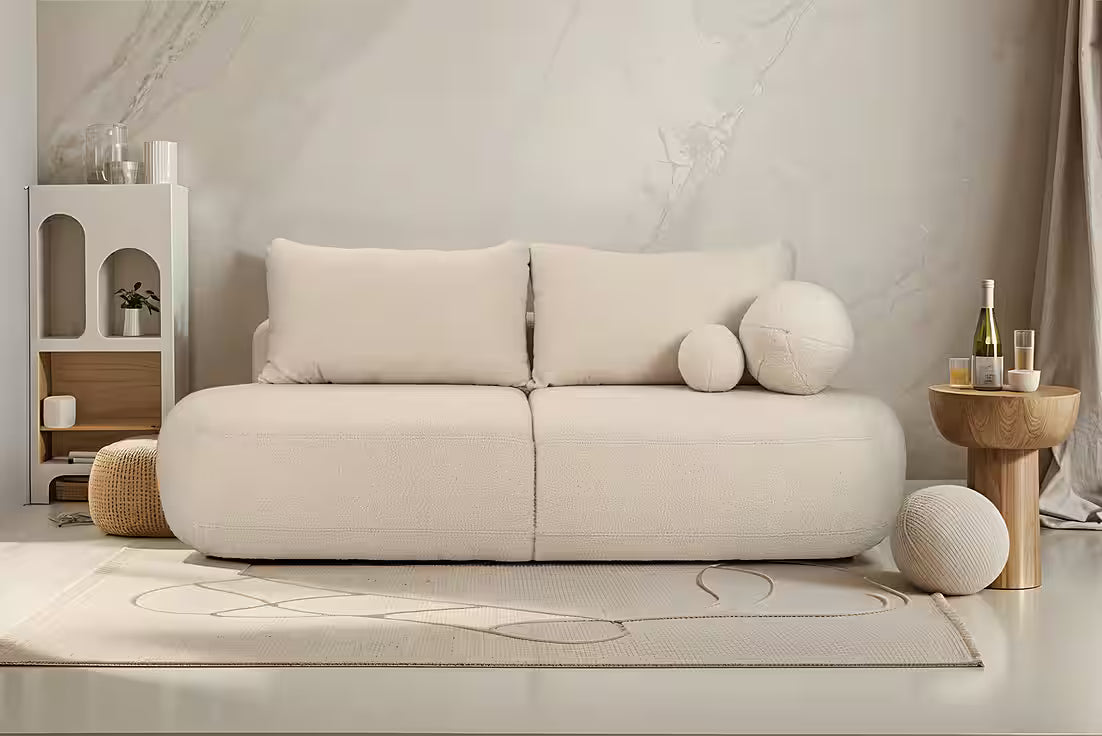 Schlafsofa Fabo #Variant_Hellbeige