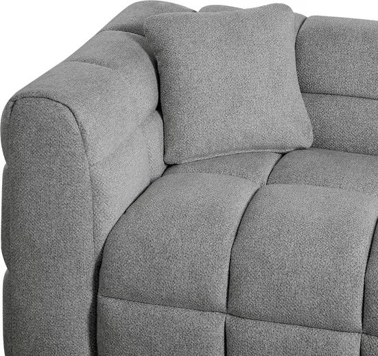 3-Sitzer in Bouclé, 190 cm Breite