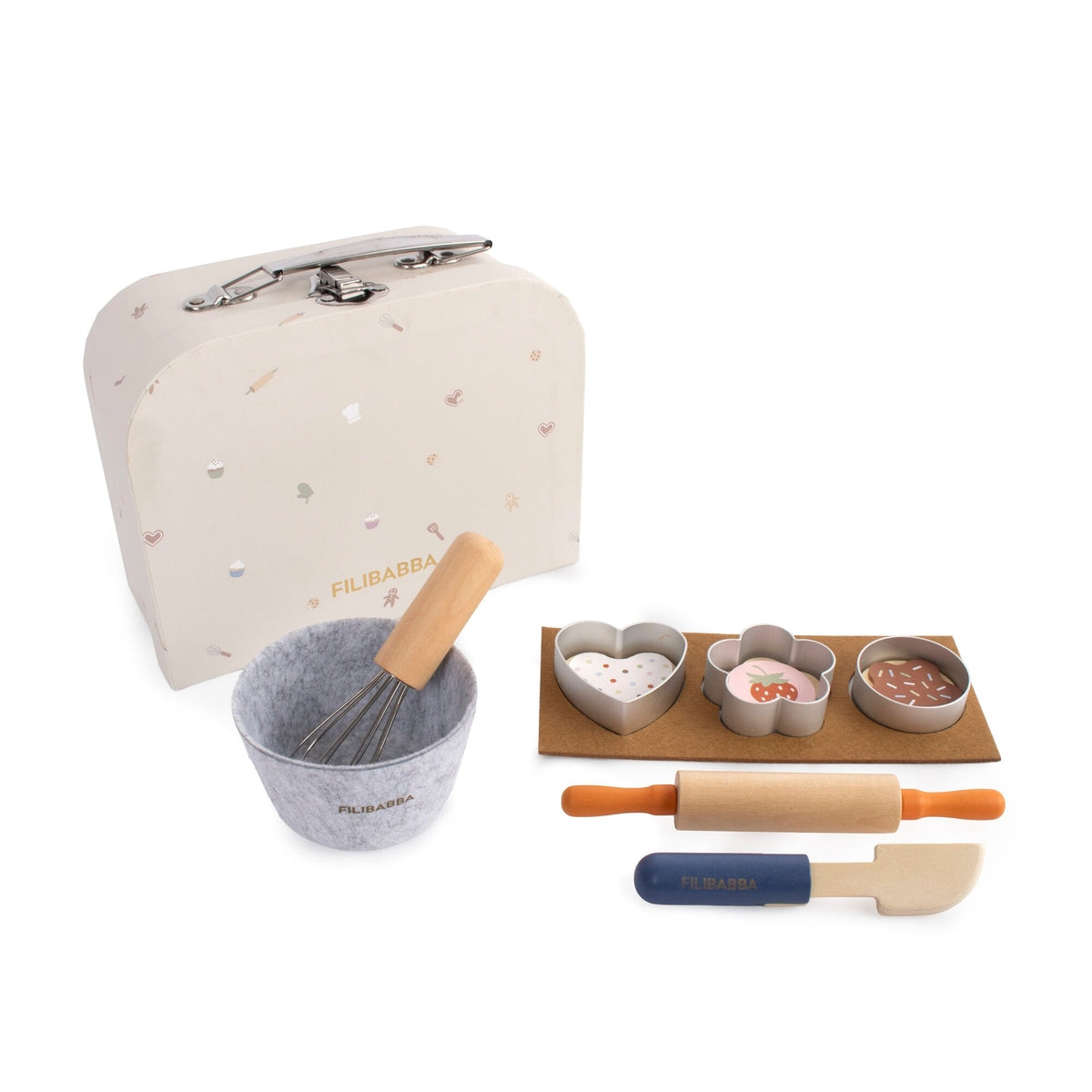 PolsterOase Holzspielzeug – Spielset, Kleiner Bäcker, Holzspielzeug Nr. 1