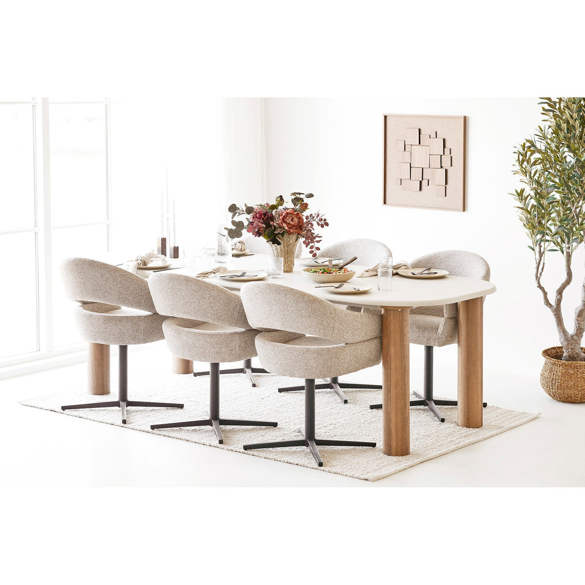 PolsterOase Möbel – House Nordic Bela Teppich aus Wolle, 160 × 230 cm – Ansicht 2