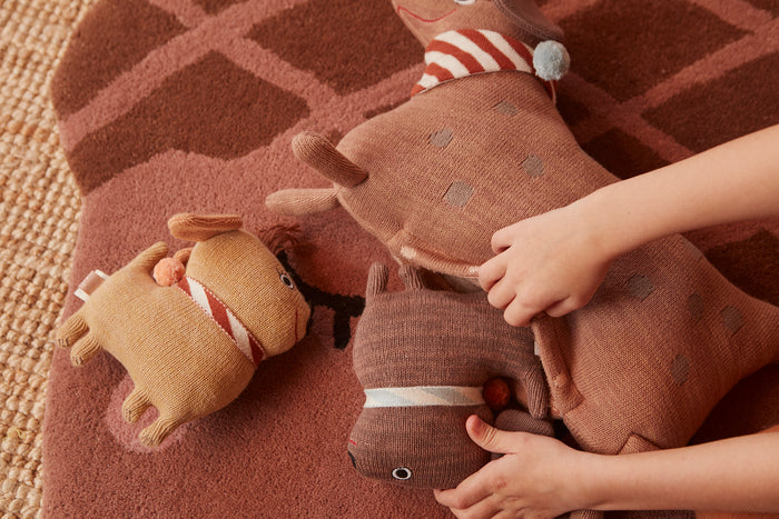 PolsterOase Kuscheltier – Hunsi Hund mit zwei Welpen Coco und Max Nr. 2