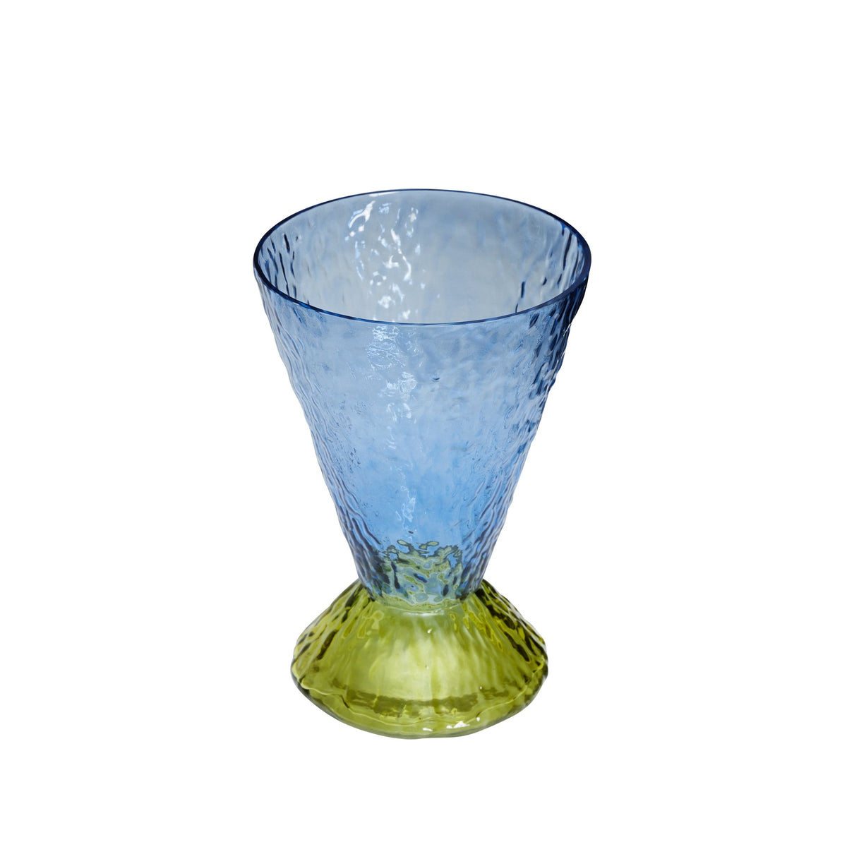 PolsterOase Möbel – Abyss Vase aus mundgeblasenem Glas, Blau – Ansicht 2