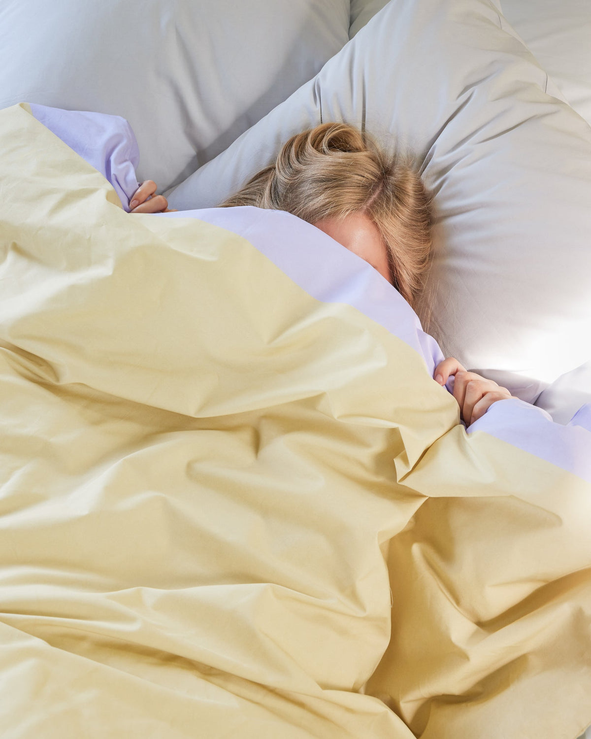 PolsterOase Möbel – Block Bettwäsche aus Baumwolle, 60/220 – Ansicht 5
