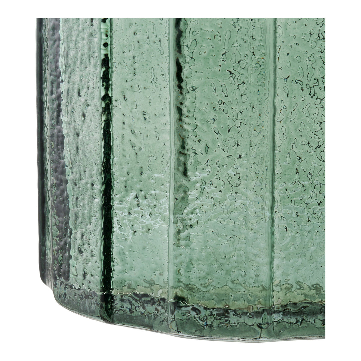 PolsterOase Möbel – Blumentopf aus Glas, Posygrün, Ø 15 cm – Ansicht 4
