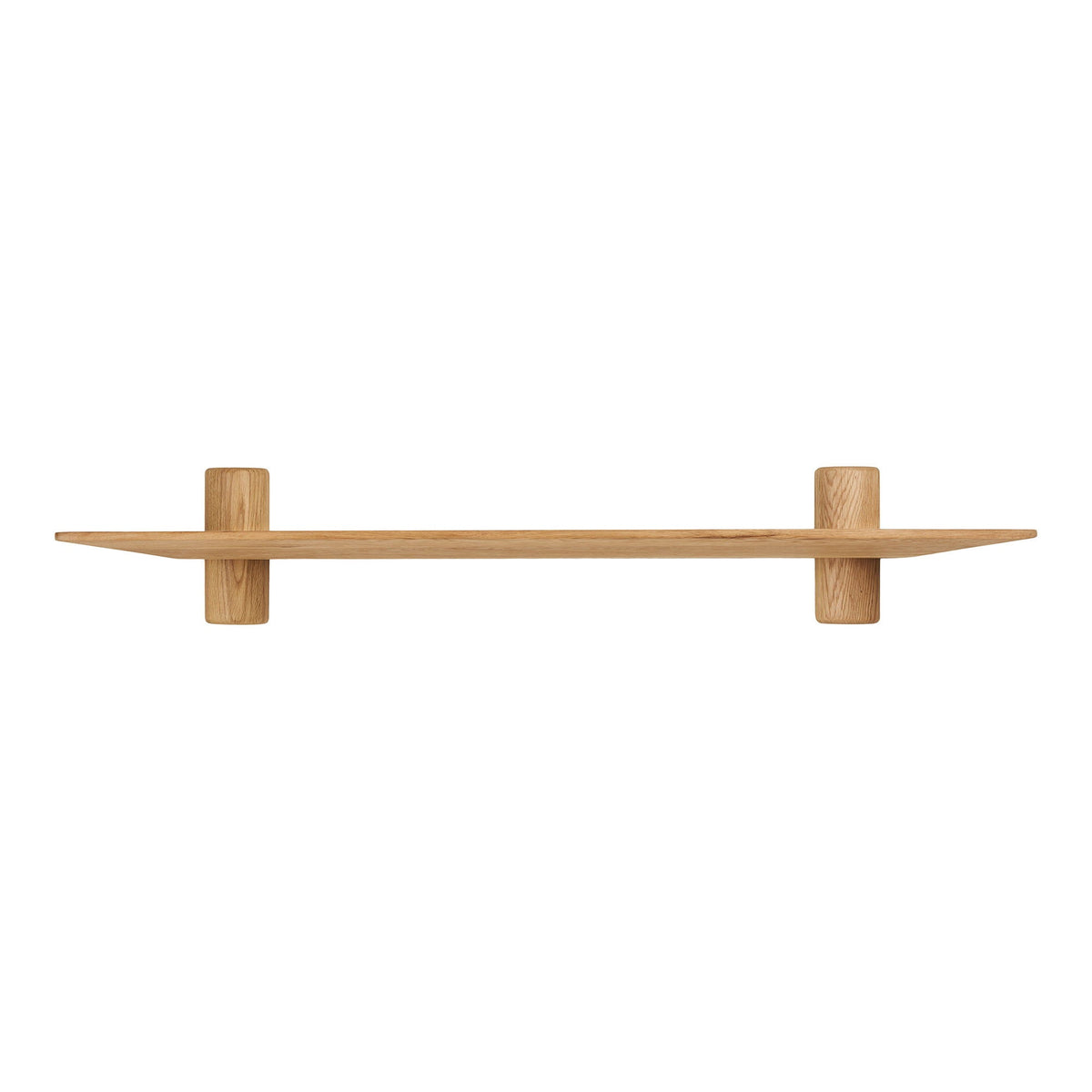 PolsterOase Möbel – Calcata Wandregal aus Eiche, Natur, 110 cm