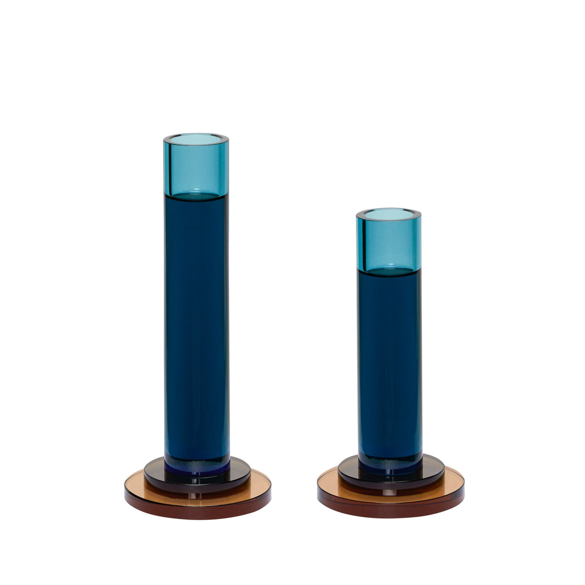 PolsterOase Möbel – Comet Kerzenhalter aus Kristallglas, 2er, Set – Ansicht 2