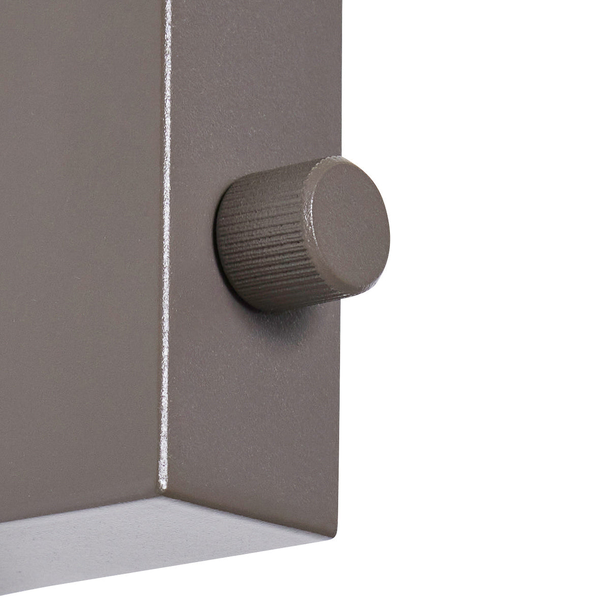 PolsterOase Möbel – Crea Wandleuchte aus Acryl und Metall, Braun – Ansicht 6