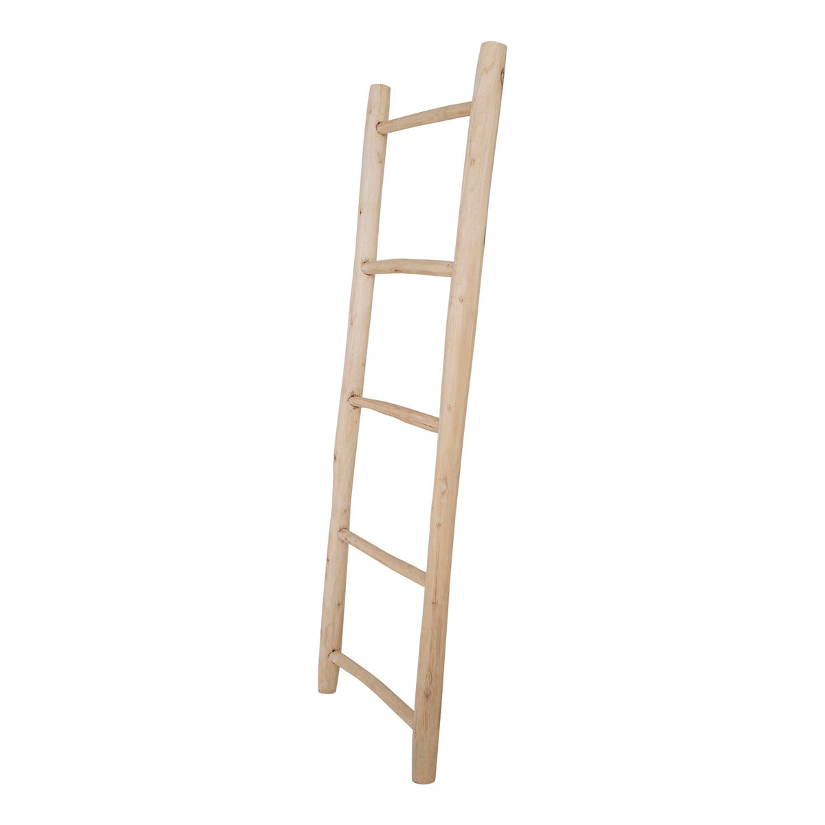 PolsterOase Möbel – Dekoleiter aus Teakholz, Natur, 50 × 150 cm – Ansicht 4