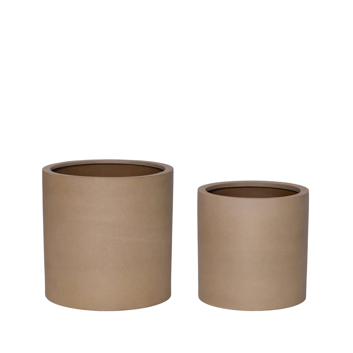 PolsterOase Möbel – Dekotöpfe aus Fiberstone, 2er, Set