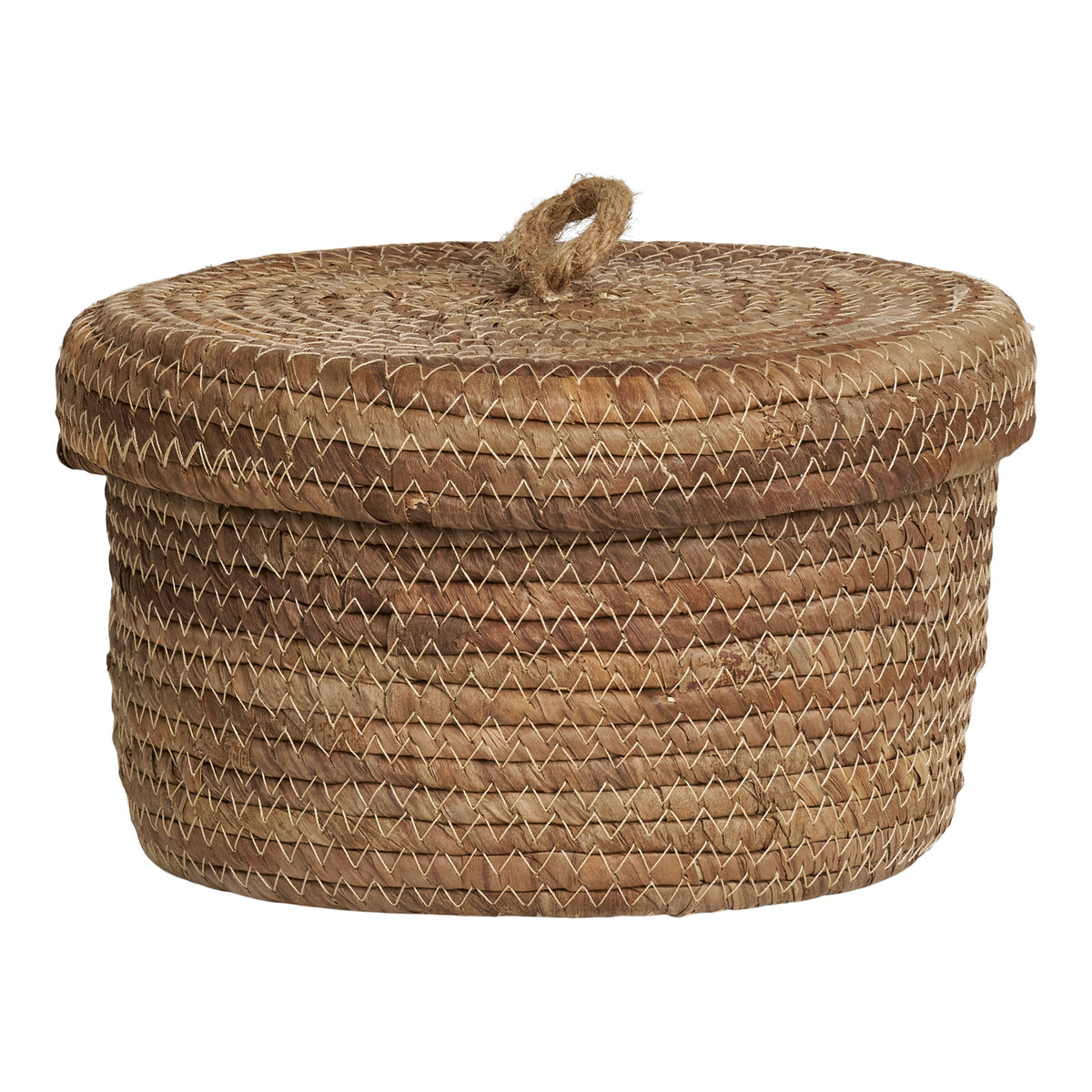 PolsterOase Möbel – Desio Baskets, Körbe aus Bananenblatt, natur, 2er Set – Ansicht 2