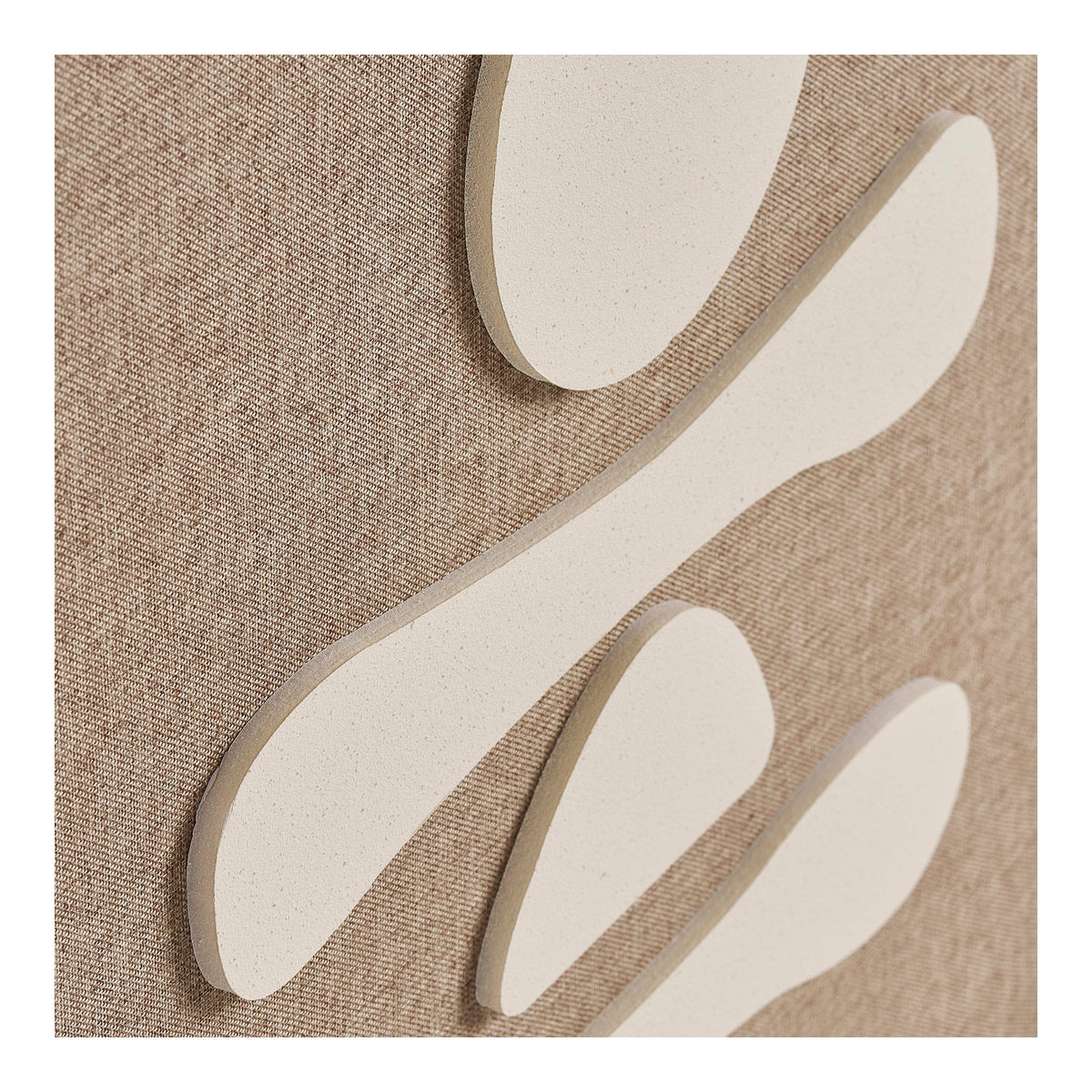 PolsterOase Möbel – Diva Relief, Wanddeko Nr. 1, Braun/Beige, 50 × 70 cm – Ansicht 3