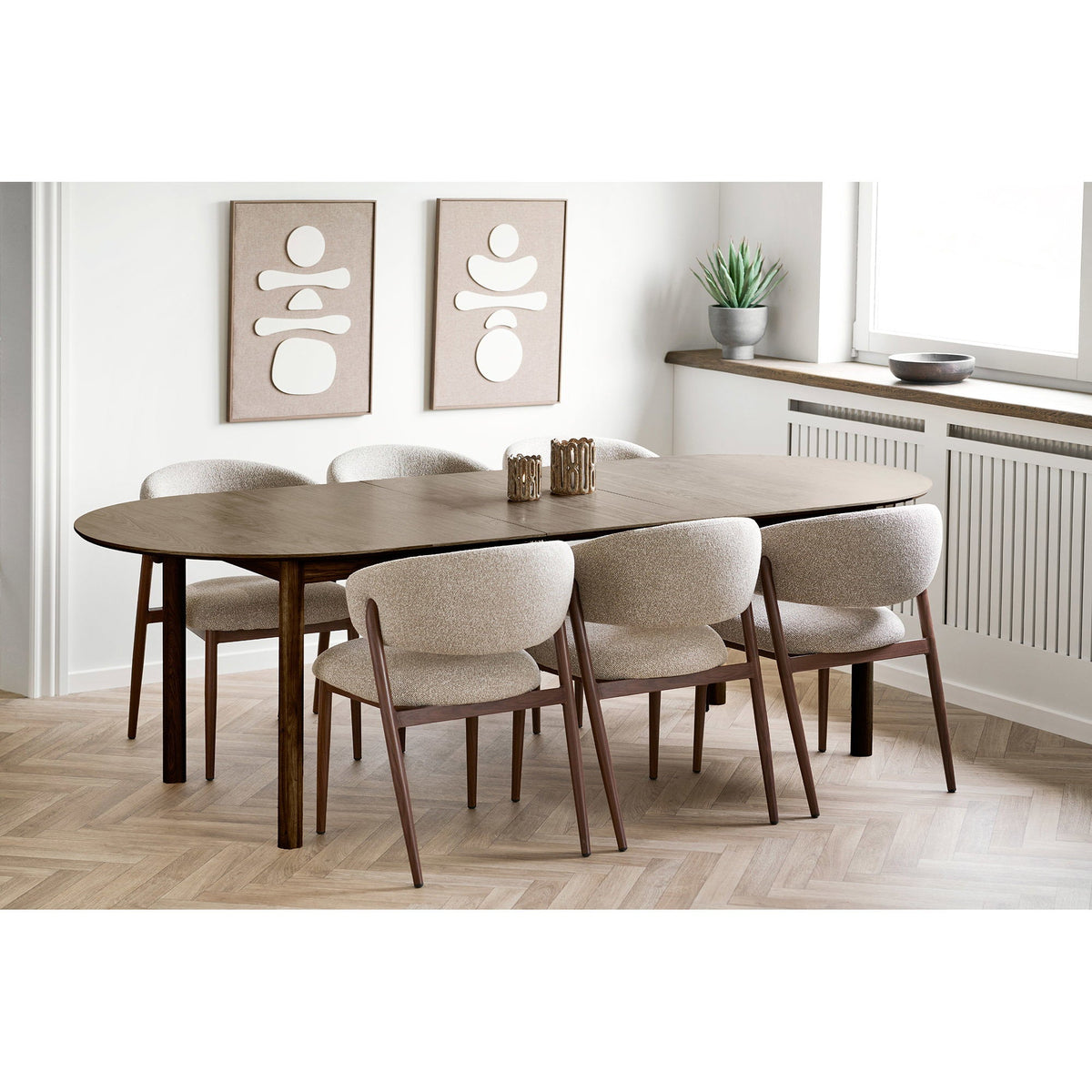 PolsterOase Möbel – Diva Relief, Wanddeko Nr. 1, Braun/Beige, 50 × 70 cm – Ansicht 4