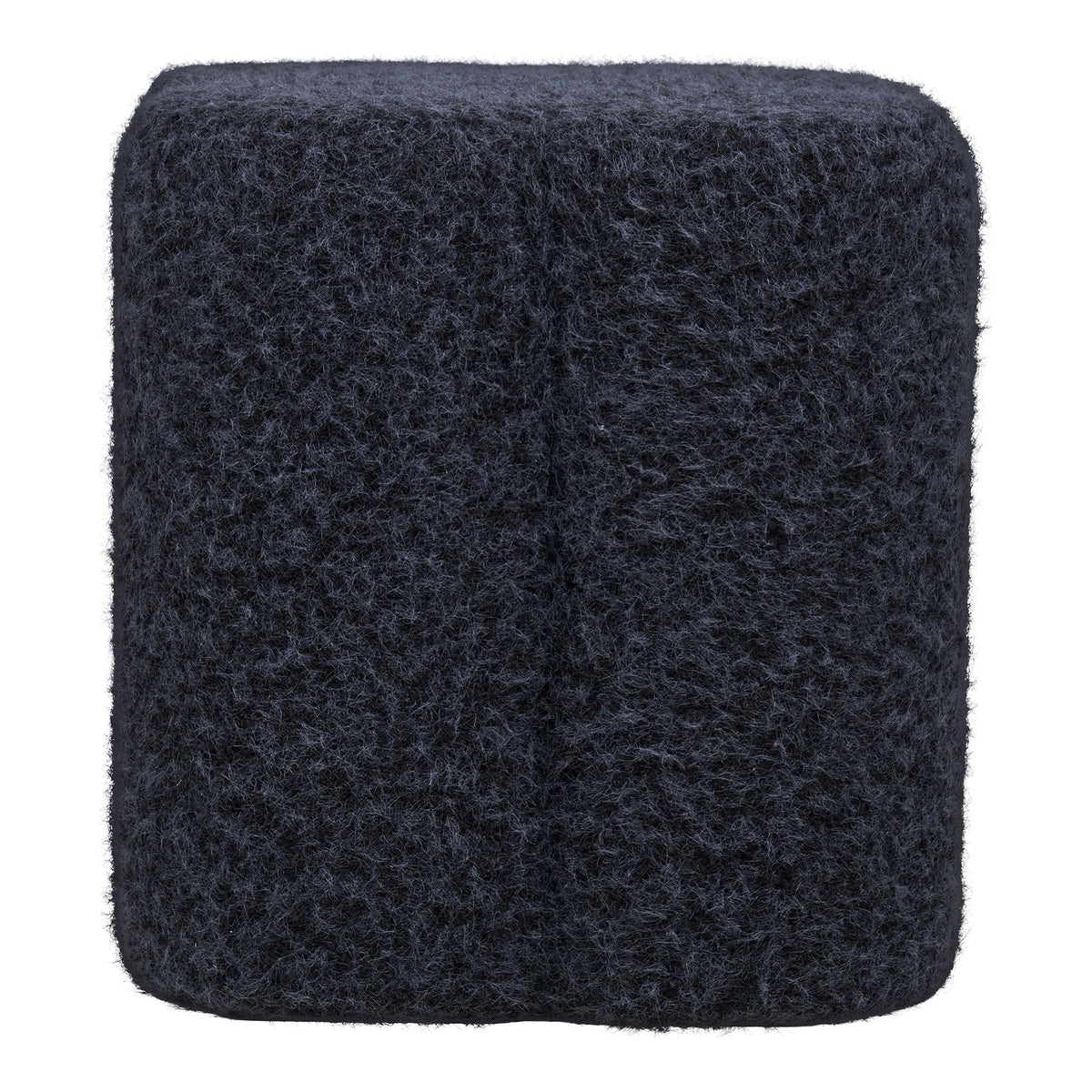 PolsterOase Möbel – Durban Pouf, Blau, Ø 42 cm – Ansicht 2