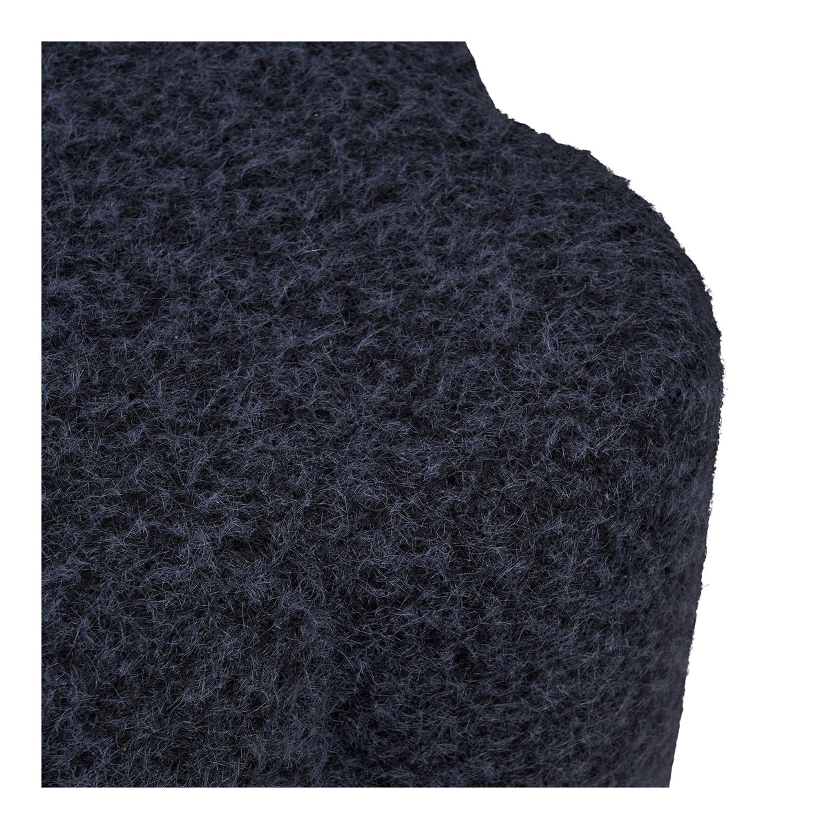 PolsterOase Möbel – Durban Pouf, Blau, Ø 42 cm – Ansicht 3