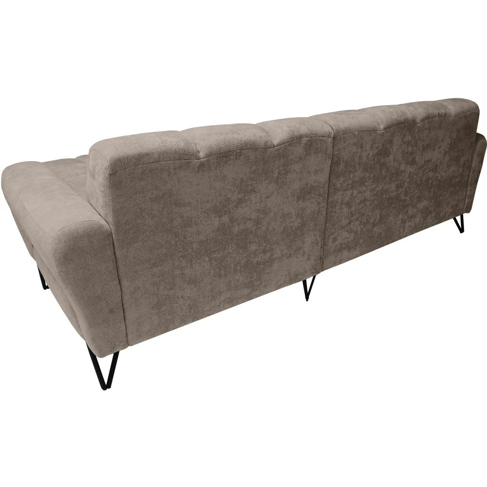 PolsterOase Sofa – Volare L Mini Ecksofa in Vega – Ansicht 17
