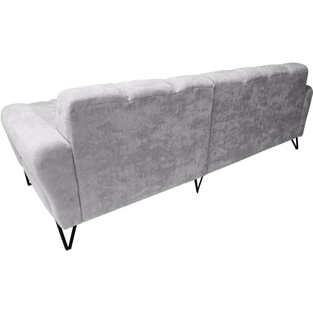 PolsterOase Sofa – Volare L Mini Ecksofa in Vega – Ansicht 33