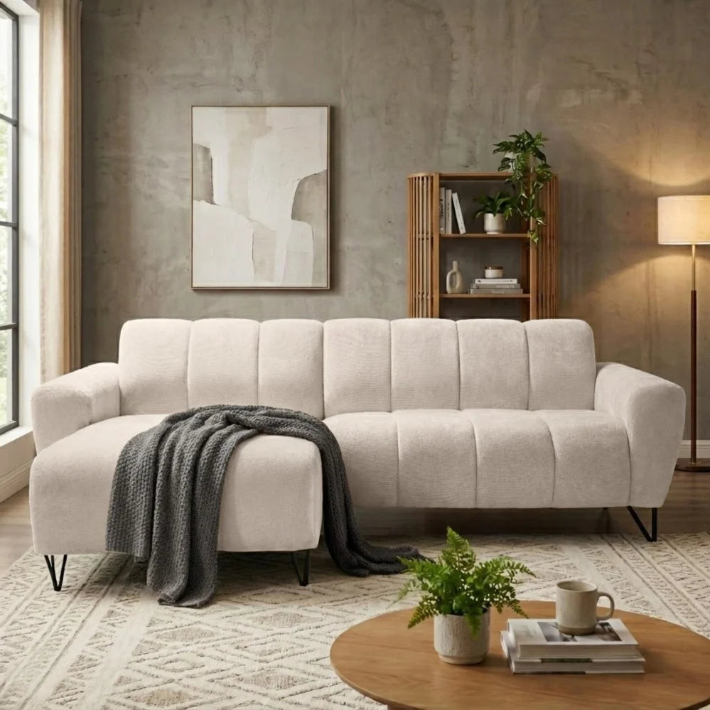 PolsterOase Sofa – Volare L Mini Ecksofa in Vega – Ansicht 43