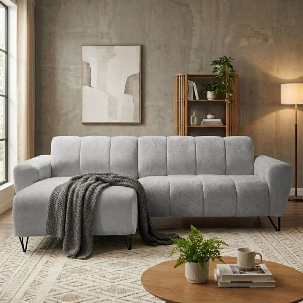 PolsterOase Sofa – Volare L Mini Ecksofa in Vega – Ansicht 67
