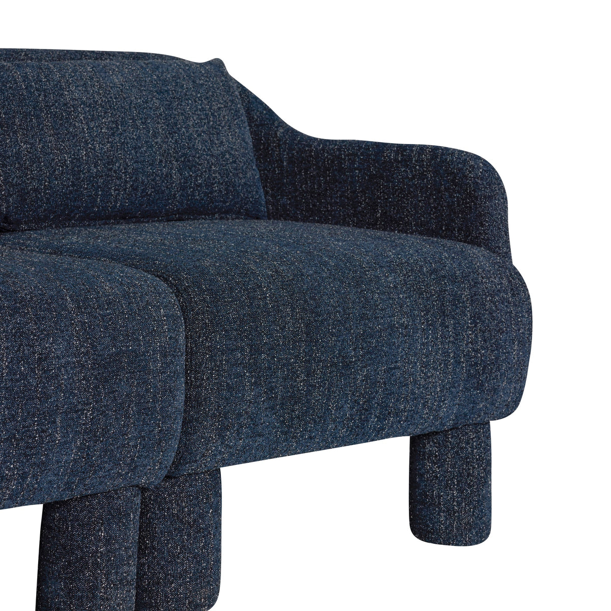 PolsterOase Möbel – Elegance Sofa dunkelblau – Ansicht 8