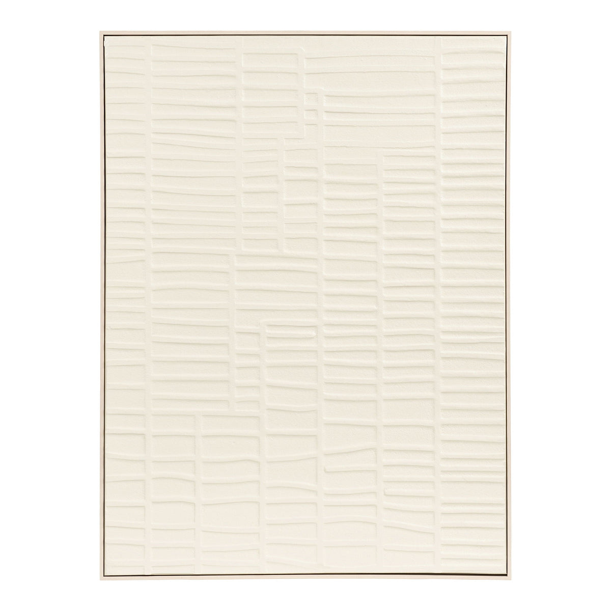 PolsterOase Möbel – Ena Relief Wanddekoration aus Polystyrol, Beige