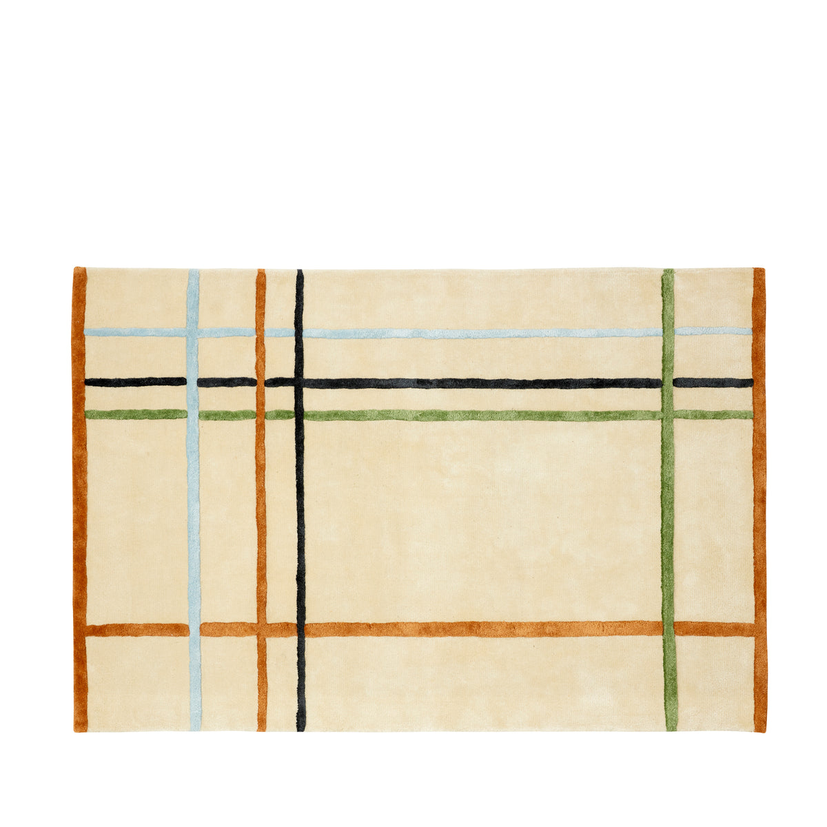 PolsterOase Möbel – Flauschiger Teppich aus Baumwolle und Viskose