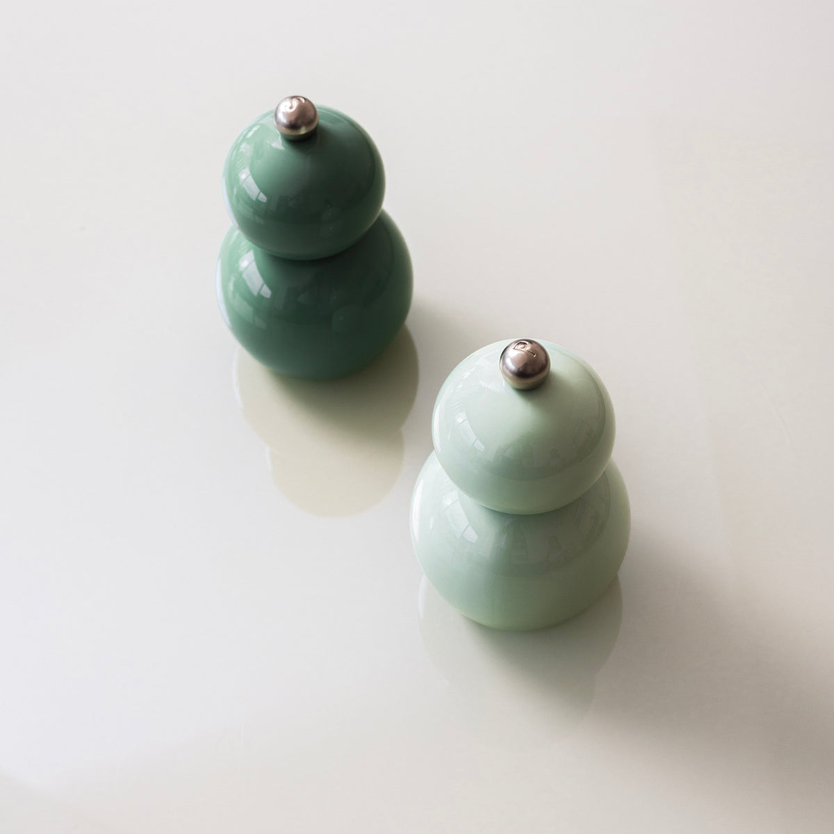 PolsterOase Möbel – Pfeffer /Salzmühle H12cm grün Betty, 2er Set – Ansicht 4