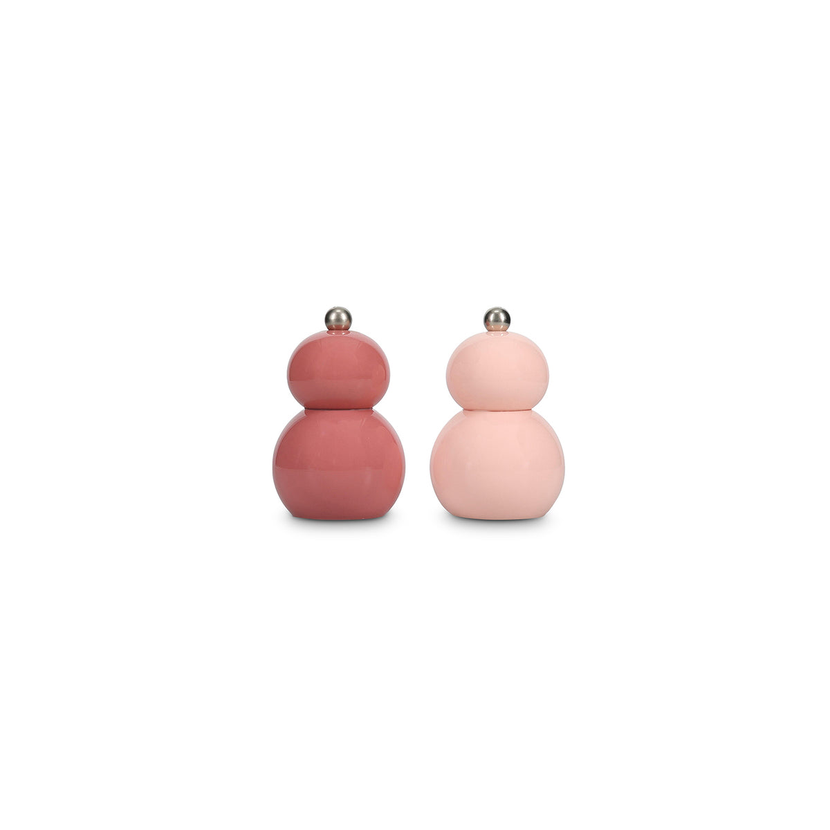 PolsterOase Möbel – Pfeffer /Salzmühle H12 cm pink Betty, 2er Set