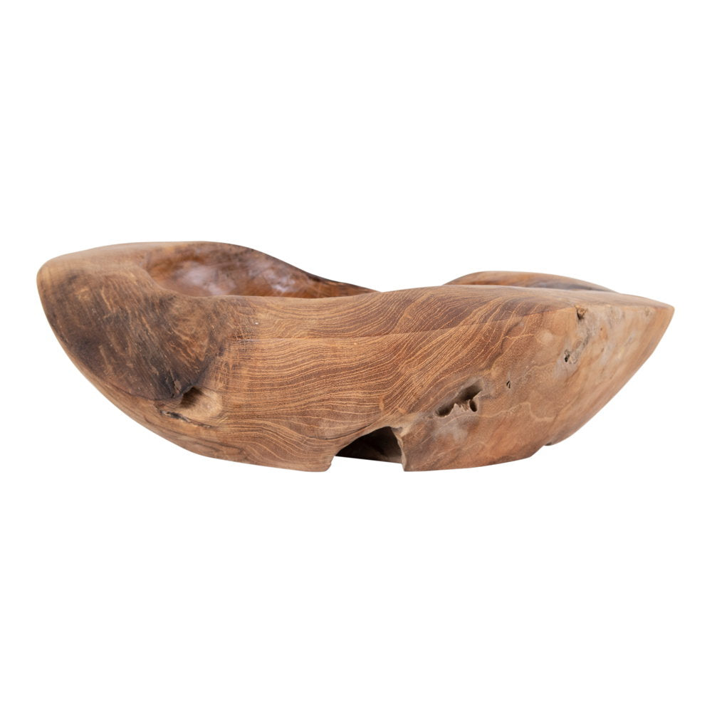 PolsterOase Möbel – Rio Bowl, Schale, Teak, natur ø30x10 cm – Ansicht 3