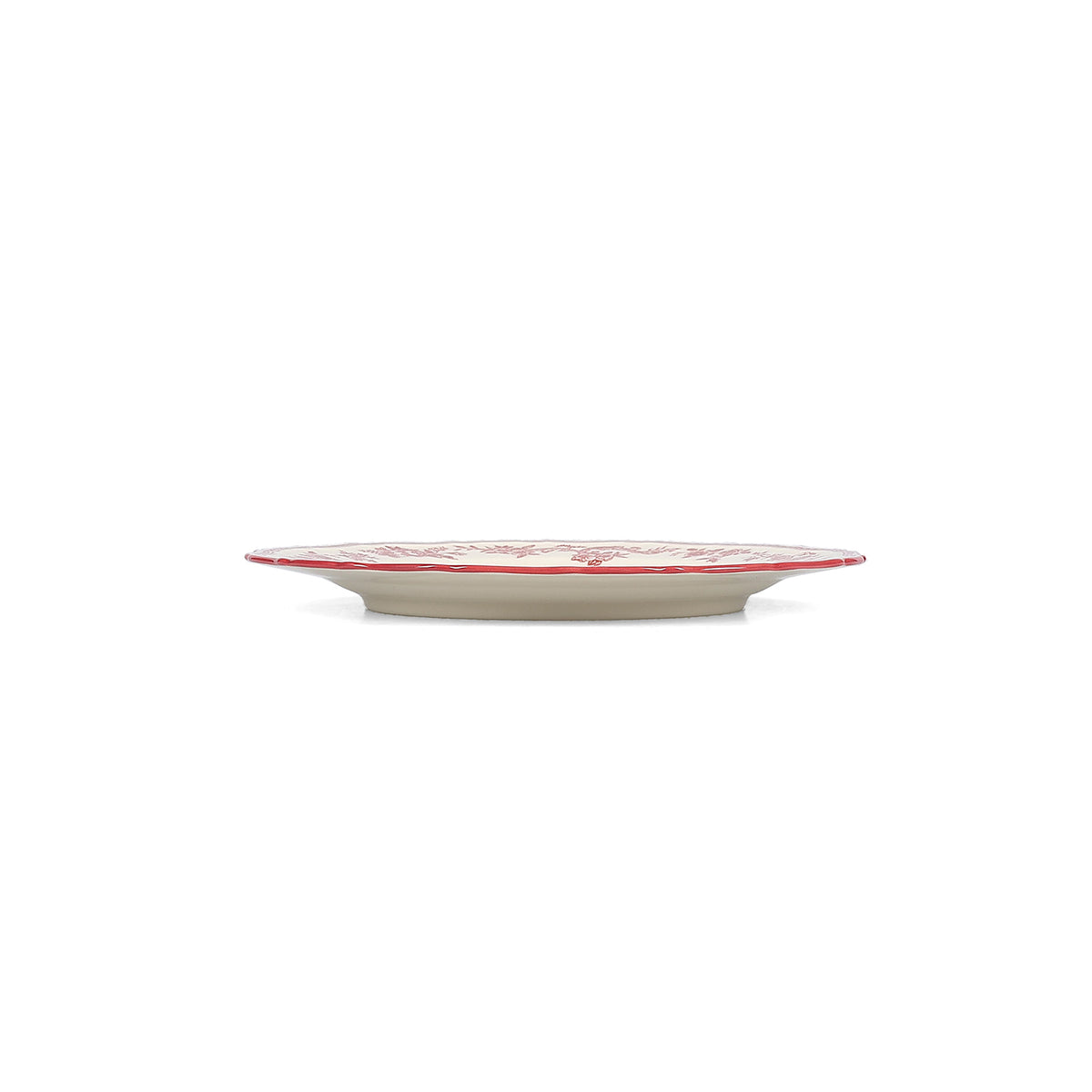 PolsterOase Möbel – Teller 27 cm bordeaux Cyril, 4er Set – Ansicht 4