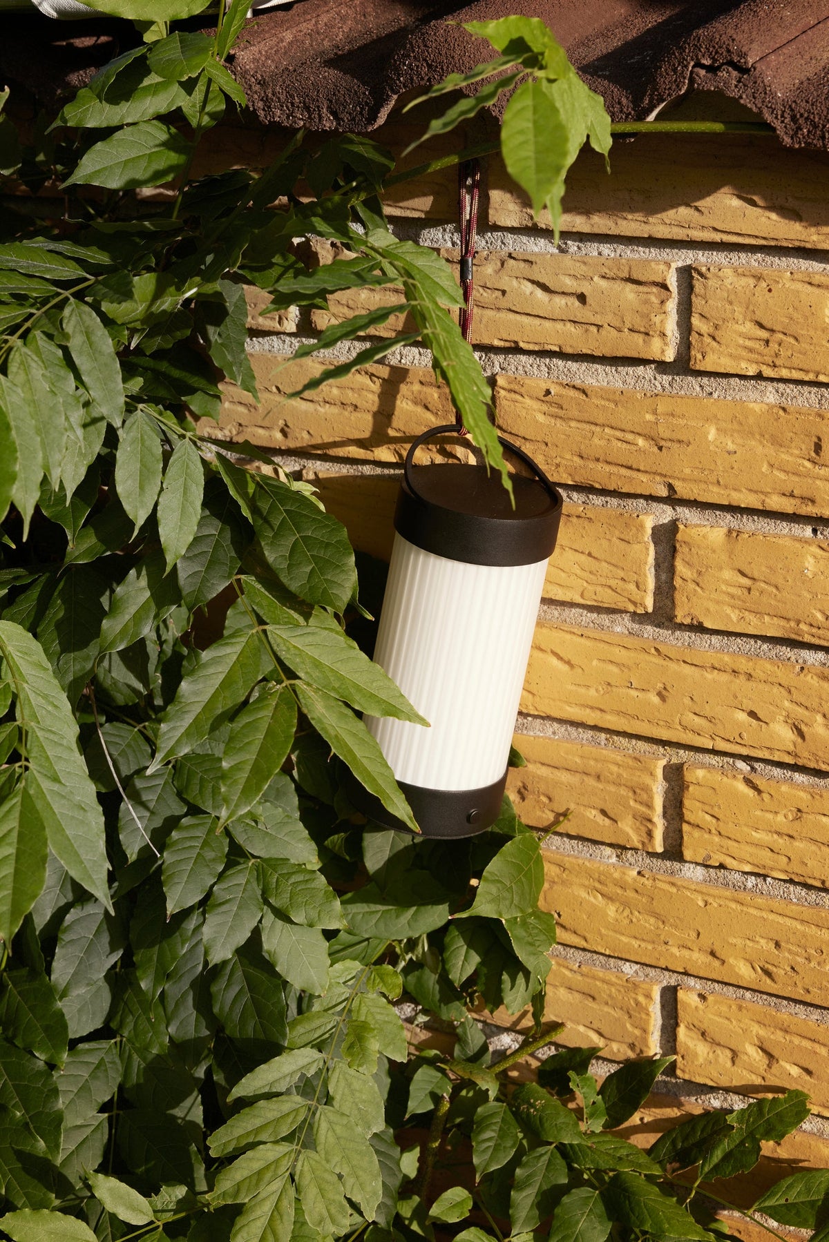 PolsterOase Möbel – Camp Akku, Lampe aus Glas und Metall, Schwarz – Ansicht 14