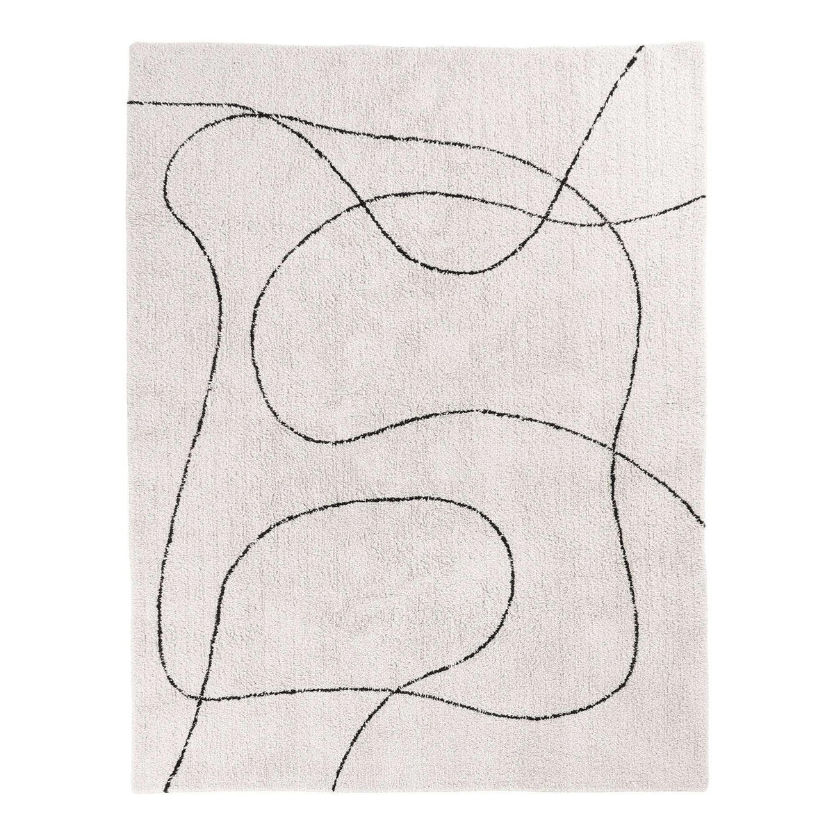 PolsterOase Möbel – Tampa Teppich, Baumwolle, natur, 200 x 300 cm