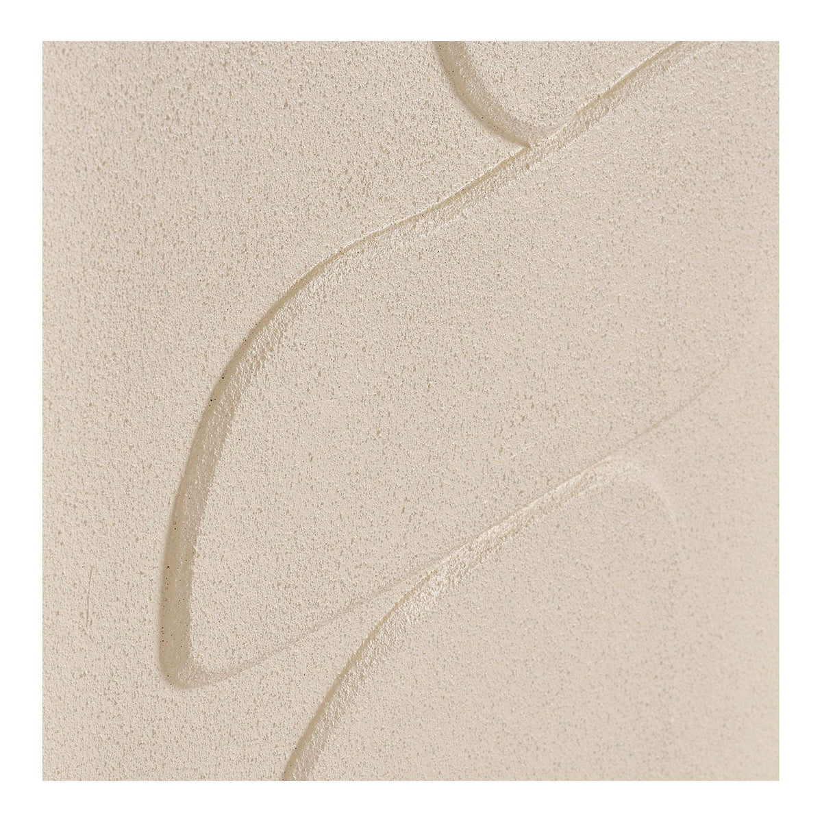 PolsterOase Möbel – Victoria Relief, Wanddekoration Nr. 1 aus Kiefernholz und Polystyrol, Beige – Ansicht 4