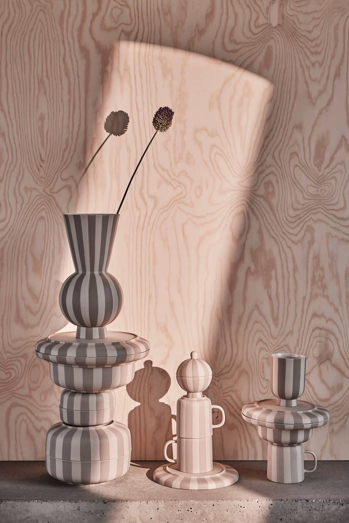 PolsterOase Vase – Toppu Vase, rund Nr. 4
