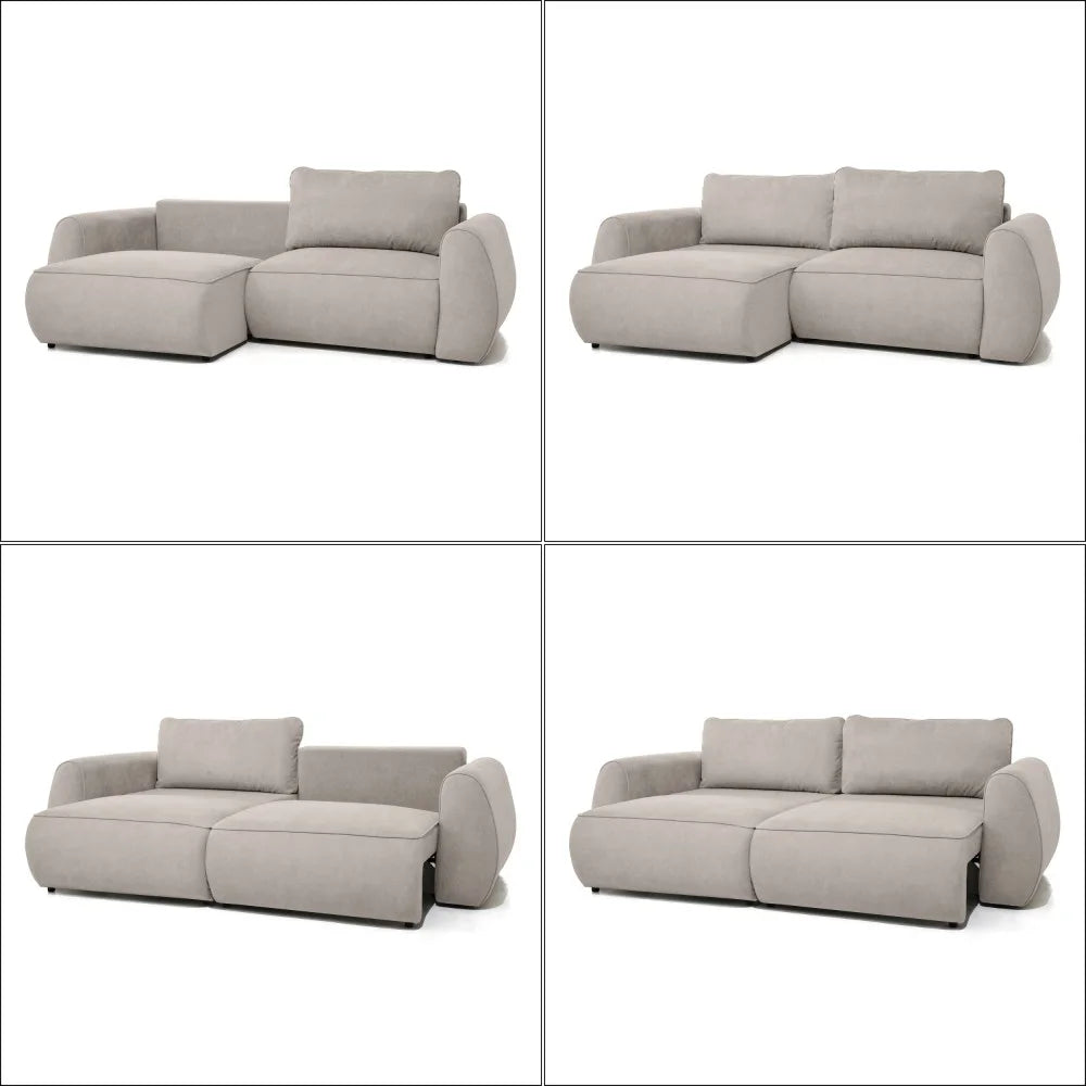 Borneo Schlafsofa in Plüsch