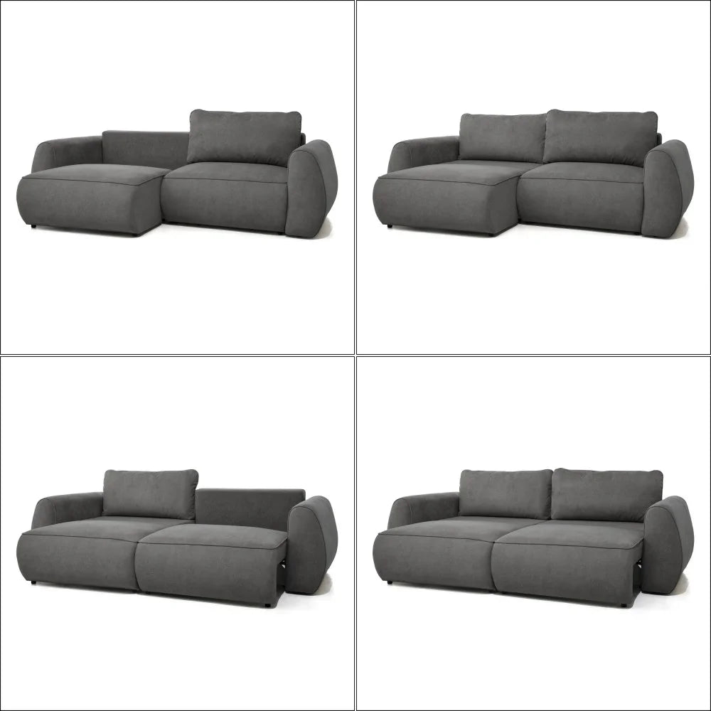 Borneo Schlafsofa in Plüsch