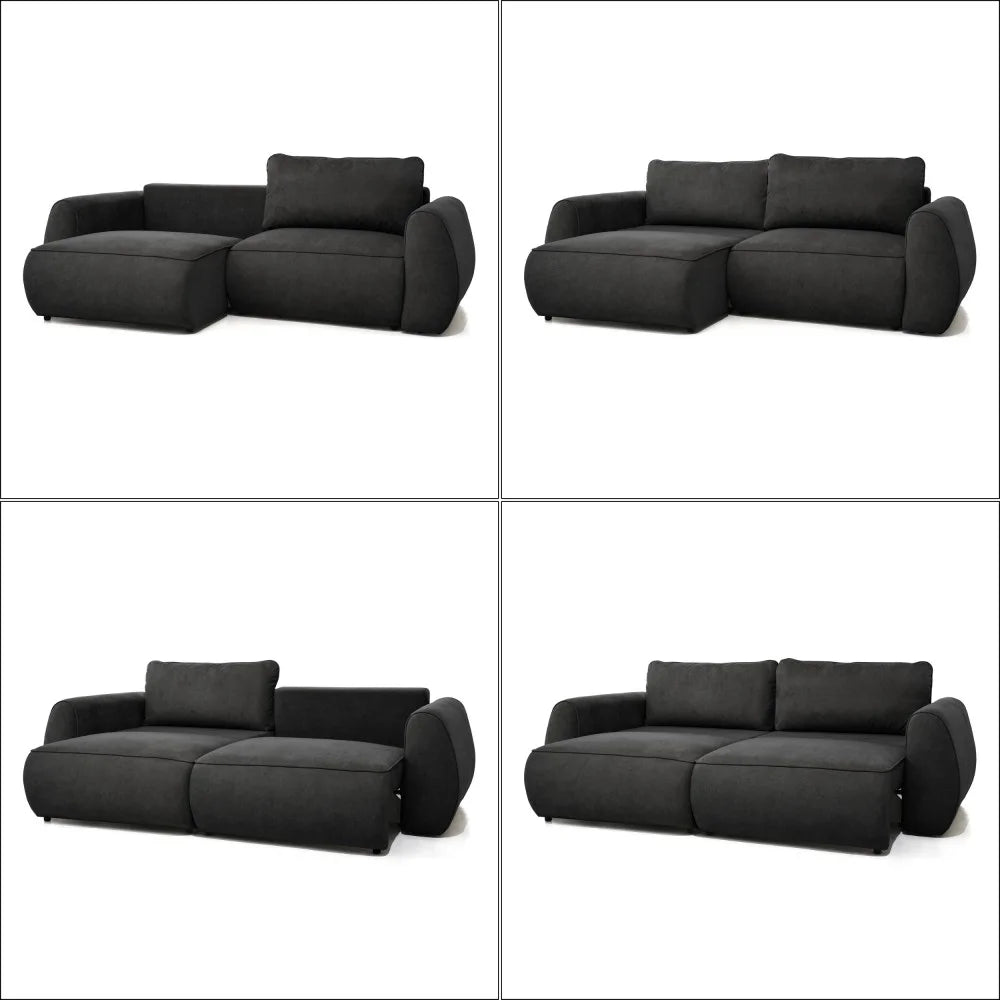 Borneo Schlafsofa in Plüsch